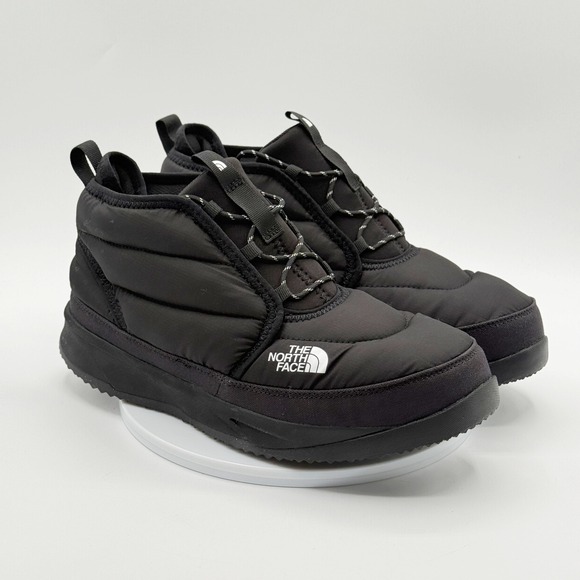 The North Face Womens NSE Chukka Boots Size 6.5 TNF Black NEW, Traction Puffer - Picture 5 of 11